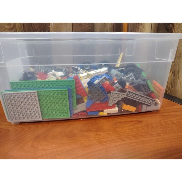 LEGO 5 lbs Pounds Random Parts Pieces Building Plates Blocks Bulk Lot - Picture 9 of 9